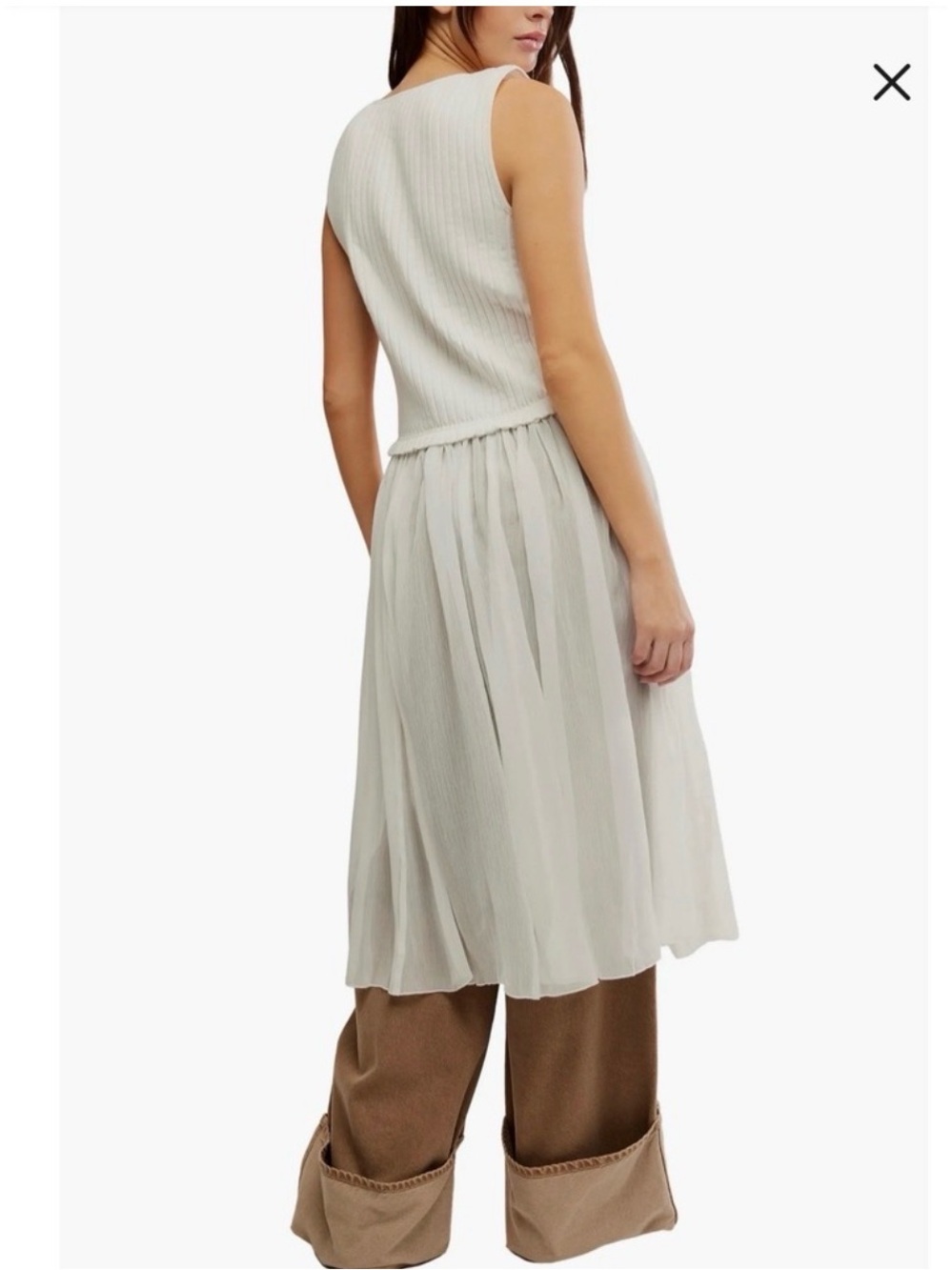 Free People EUC Twice As Nice
Sleeveless Maxi Top White - Medium - Picture 3 of 3